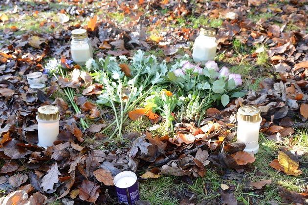 Ambassadøren lagde blomster på den jødiske gravplads