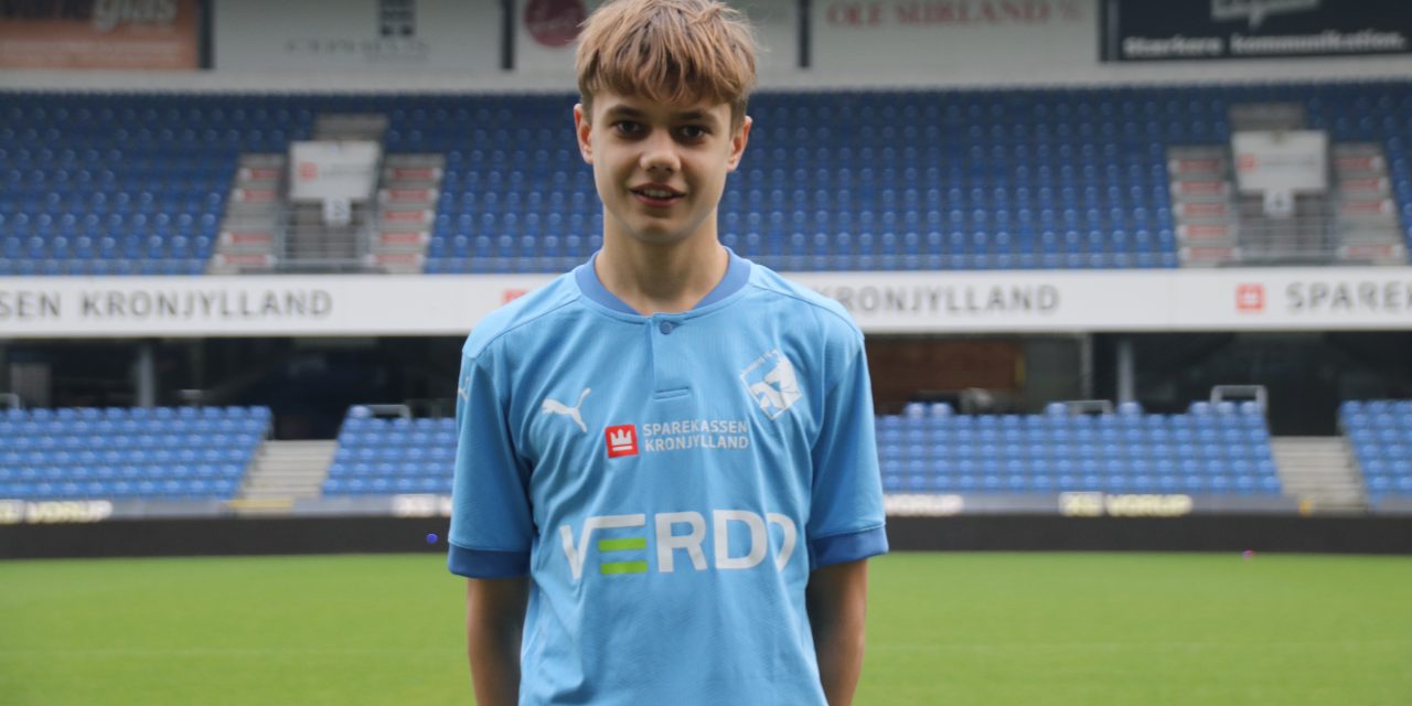 Randers FC skriver ungdomskontrakt med Malthe Larsson
