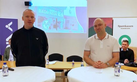 Ny sportschef og sponsor: Randers Badminton Klub vil i toppen af dansk badminton