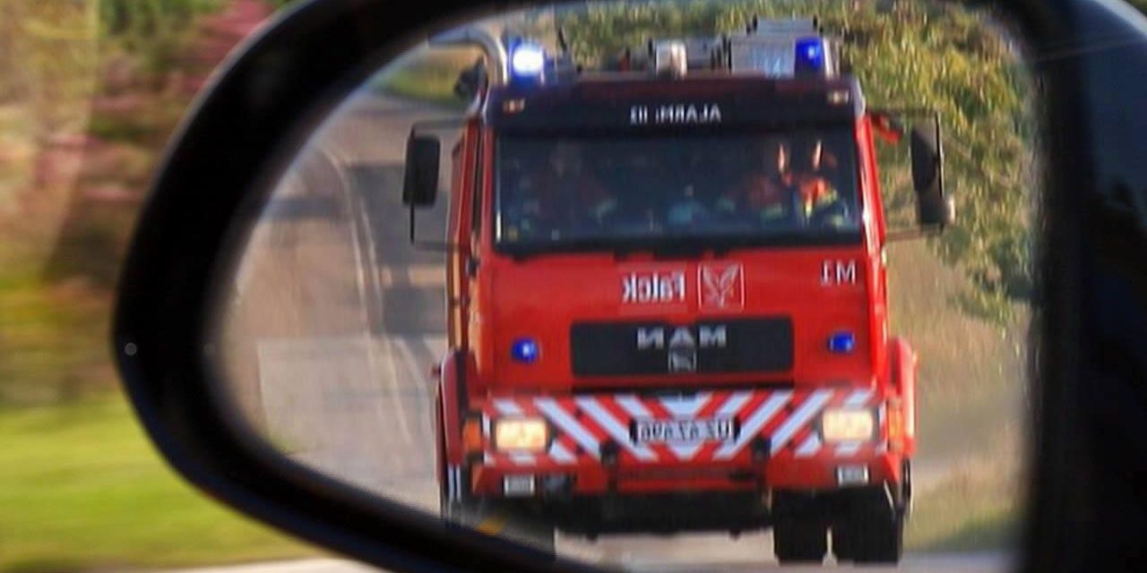 Lige nu: Brand i Romalt udvikler kraftig røg