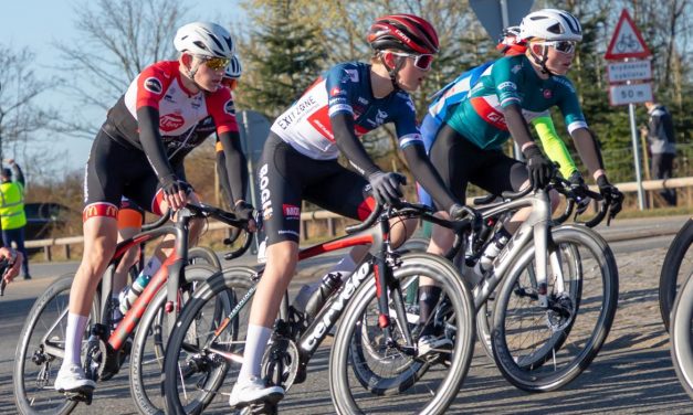 Fine placeringer: Randers Cykleklub har startet landevejssæsonen