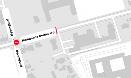 Ny kloak lukker Rådmands Boulevard