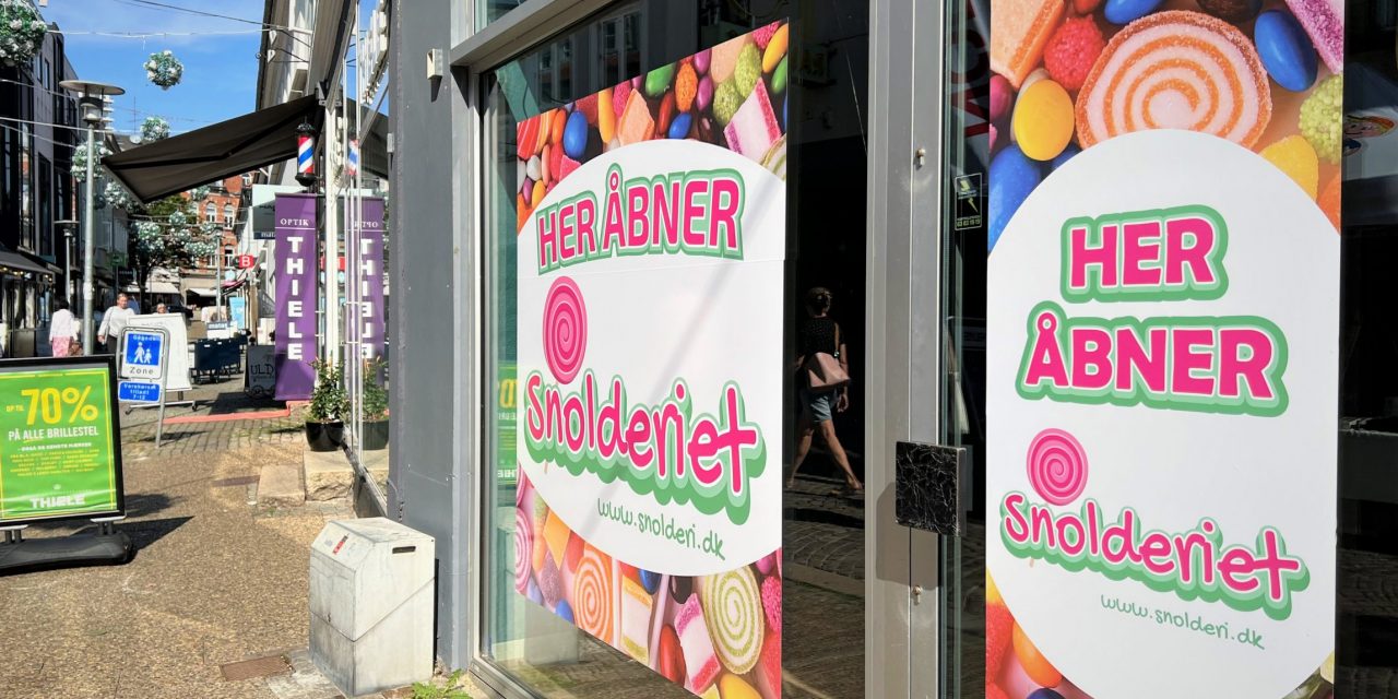 Den første af sin slags i Danmark: Snart åbner selvbetjent slikbutik i Randers