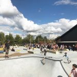 Aktivitetspark indviede udvidelse af skatepark