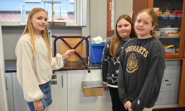 Skoleelever udvikler oprydningsmaskiner
