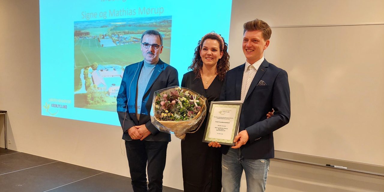 Den yngste nogensinde: Jebjerg-landmand modtog pris