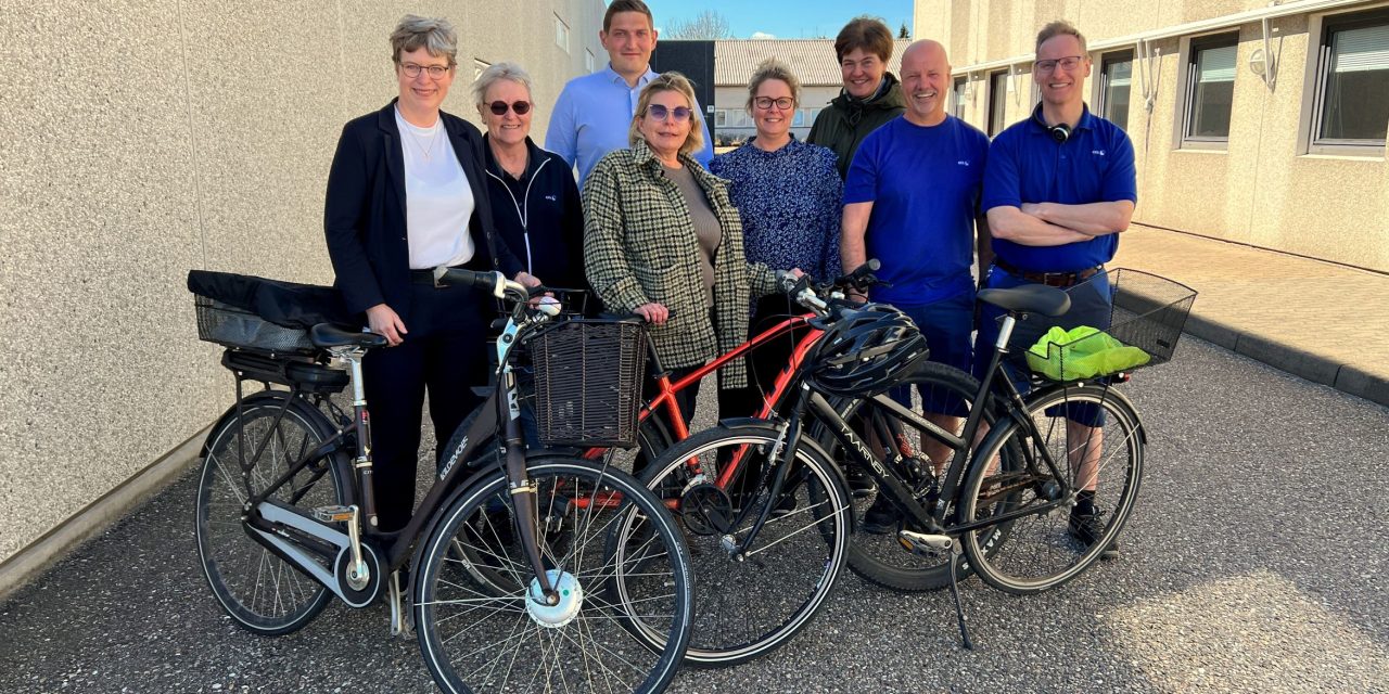 Cykling giver sundhed og fællesskab hos Dronningborg-virksomhed