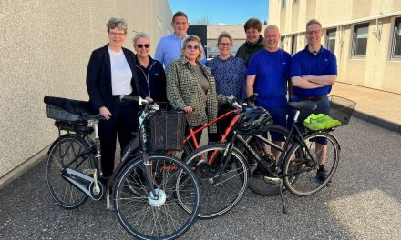 Cykling giver sundhed og fællesskab hos Dronningborg-virksomhed