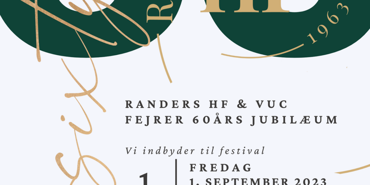 Randers HF og VUC fejrer 60 år