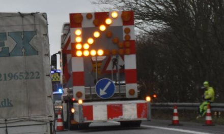 Lige nu: Uheld med lastbil spærrer ringvej