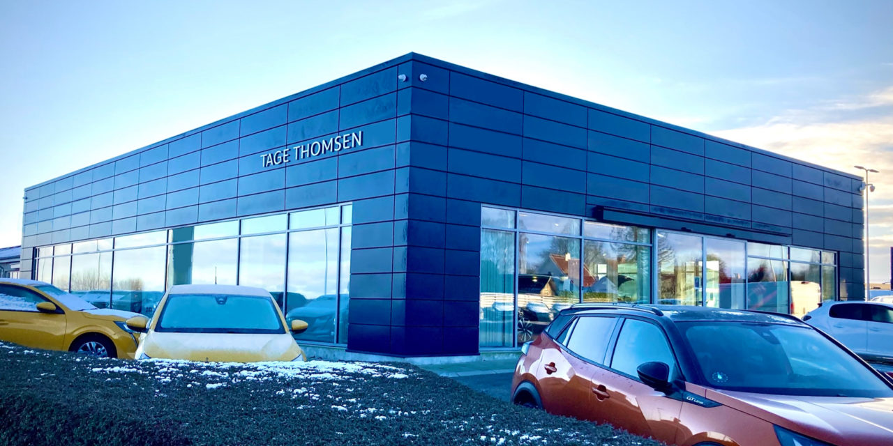 Tage Thomsen A/S i Randers og Fausing afslutter æraen med salg af nye Peugeot-biler