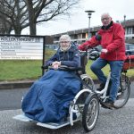 Cykelpiloten Allan tager ældre borgere med på rundtur i Randers