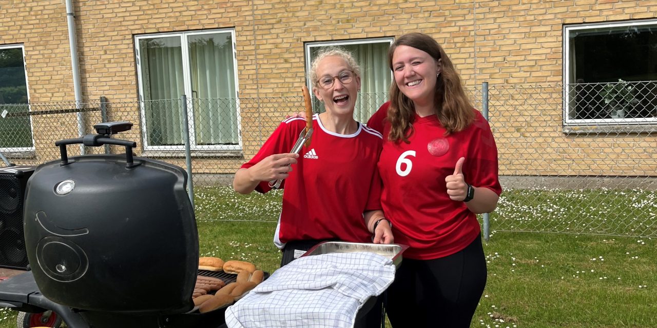 Fodbold og fællesskab på Plejecenter Borupvænget